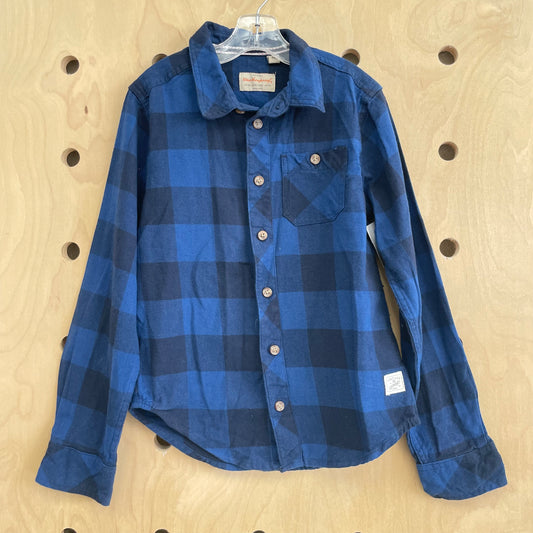 Blue Plaid Flannel