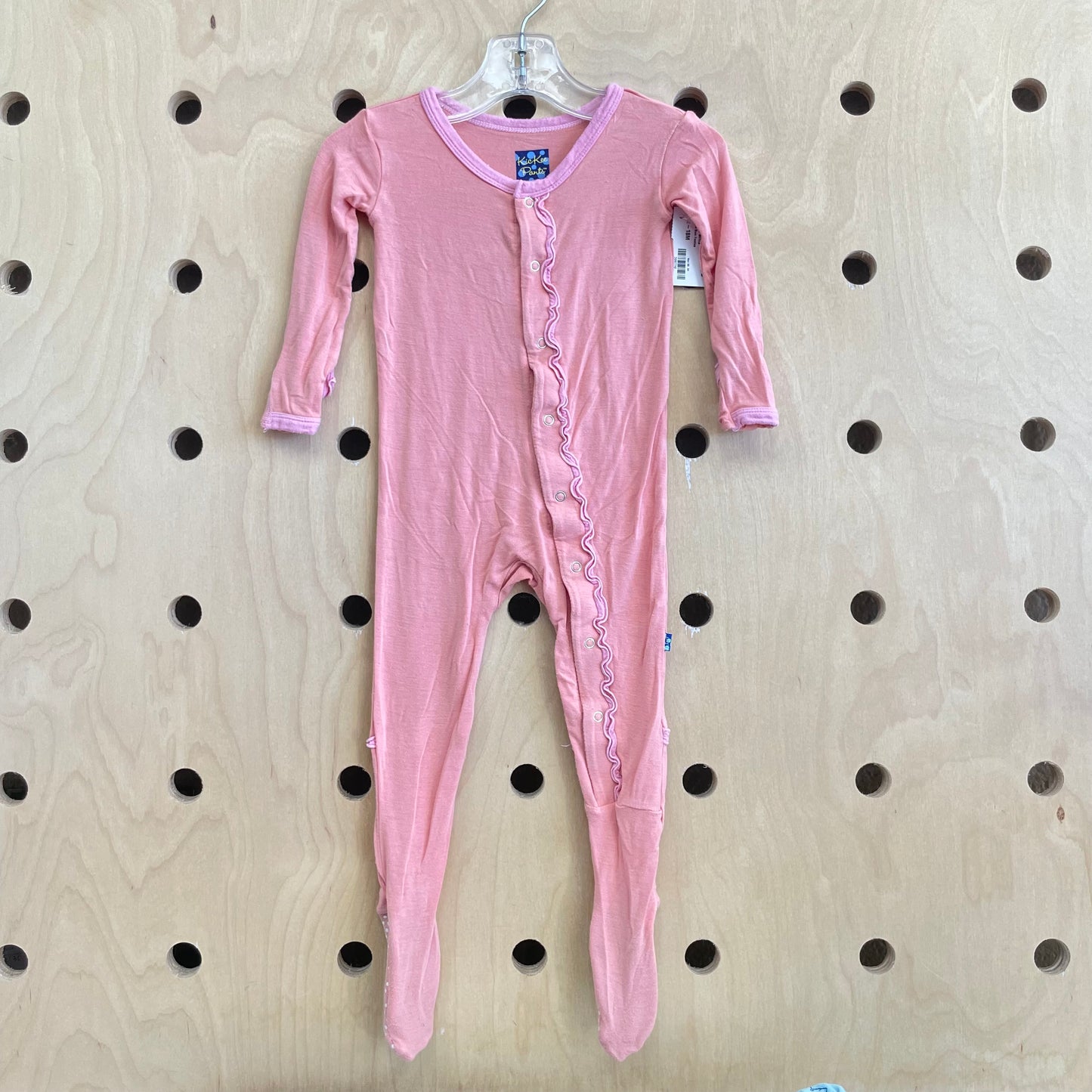 Pink Ruffle Bum Footies