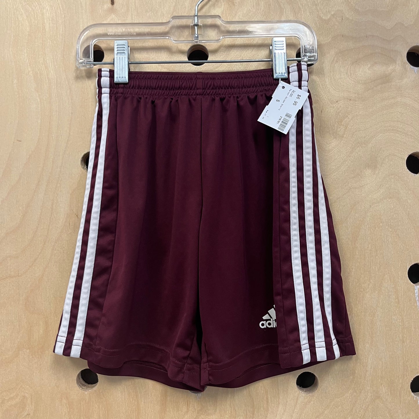Maroon Adidas Shorts