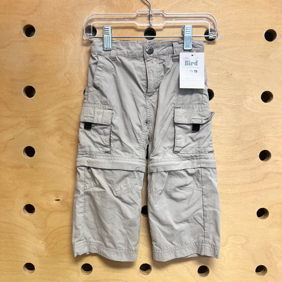 Grey Convertible Pants