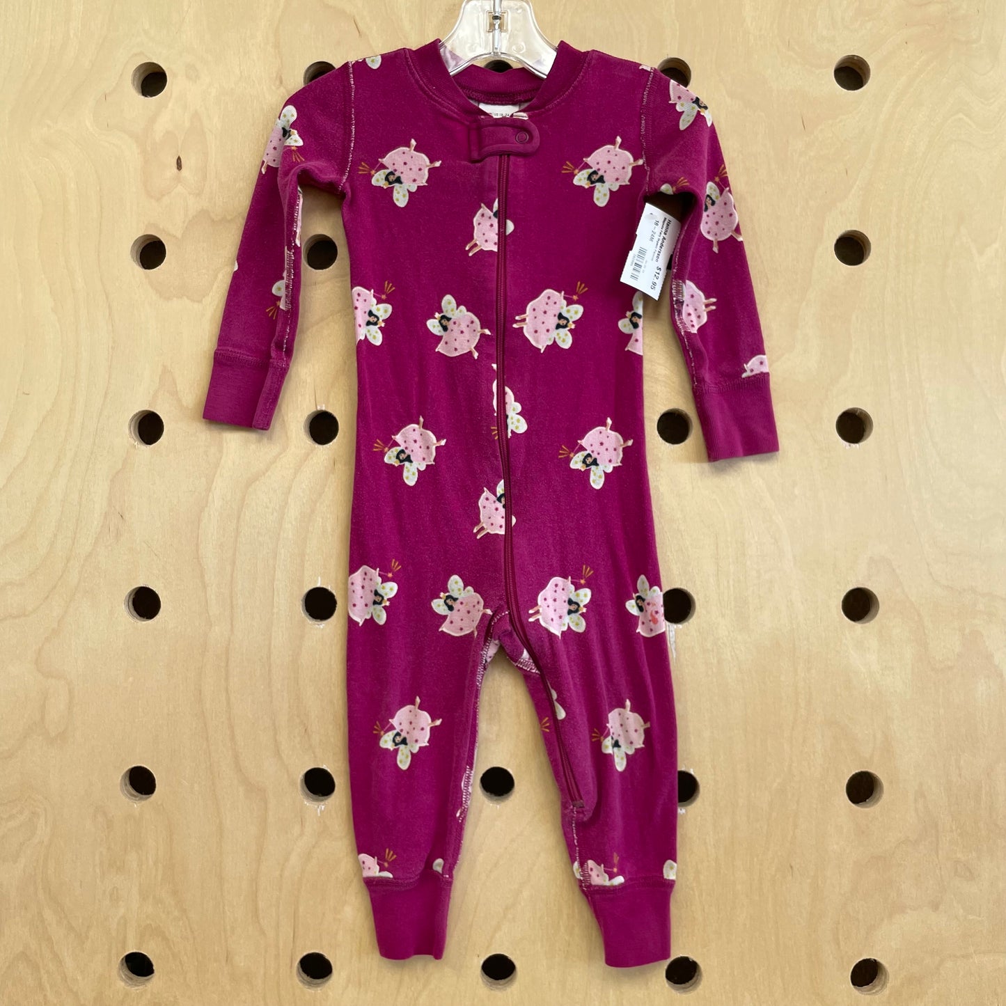 Magenta Fairy Organic Pajamas