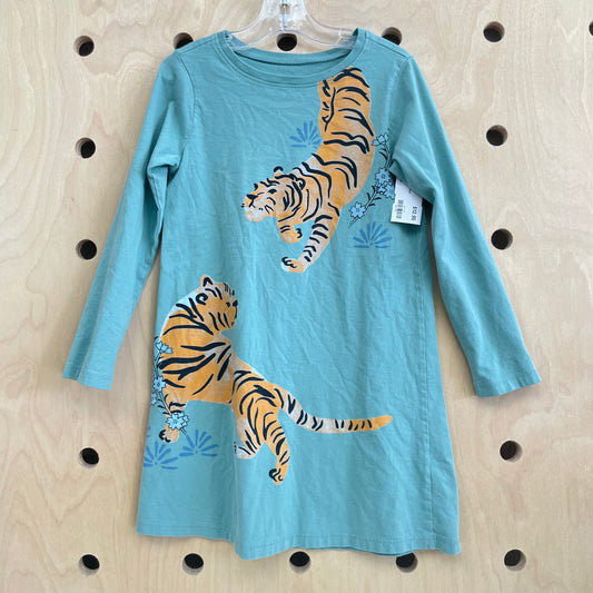 Sage Tiger Dress