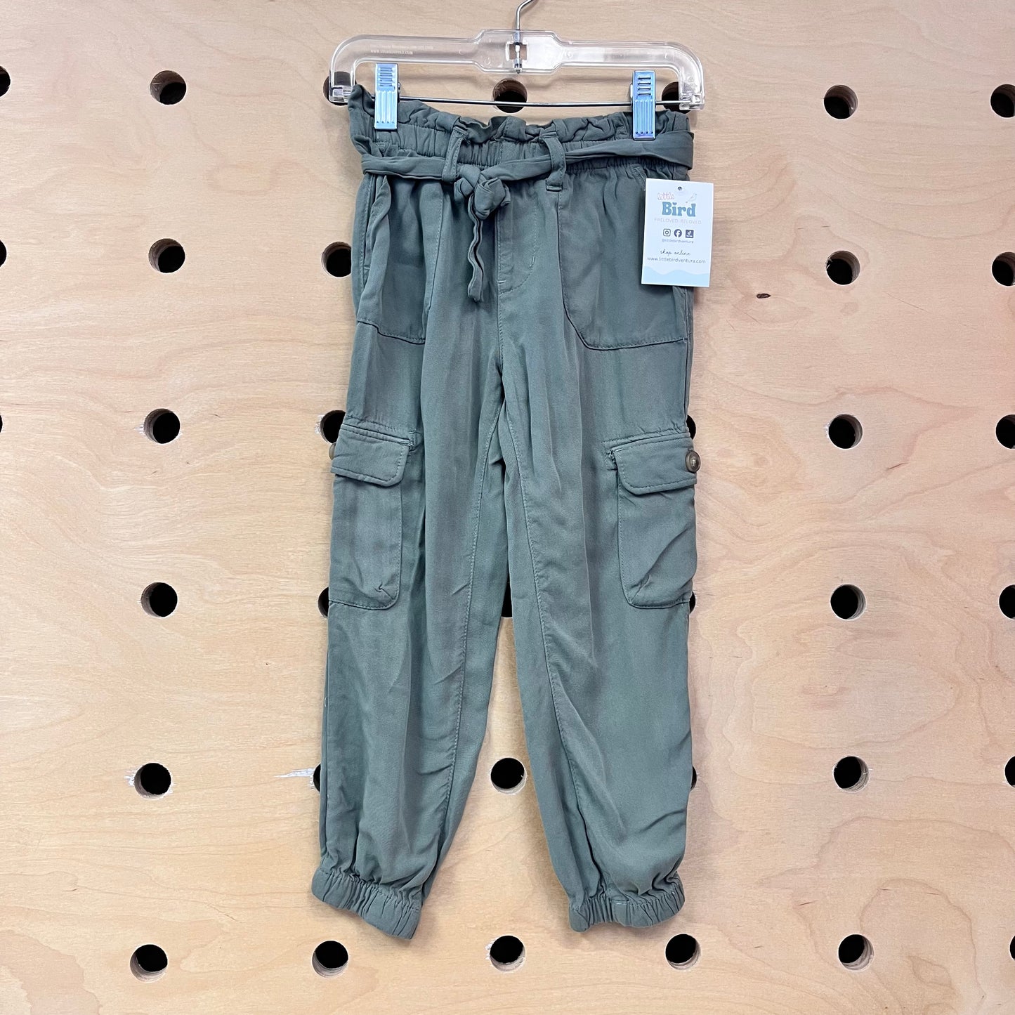 Olive Pockets Joggers