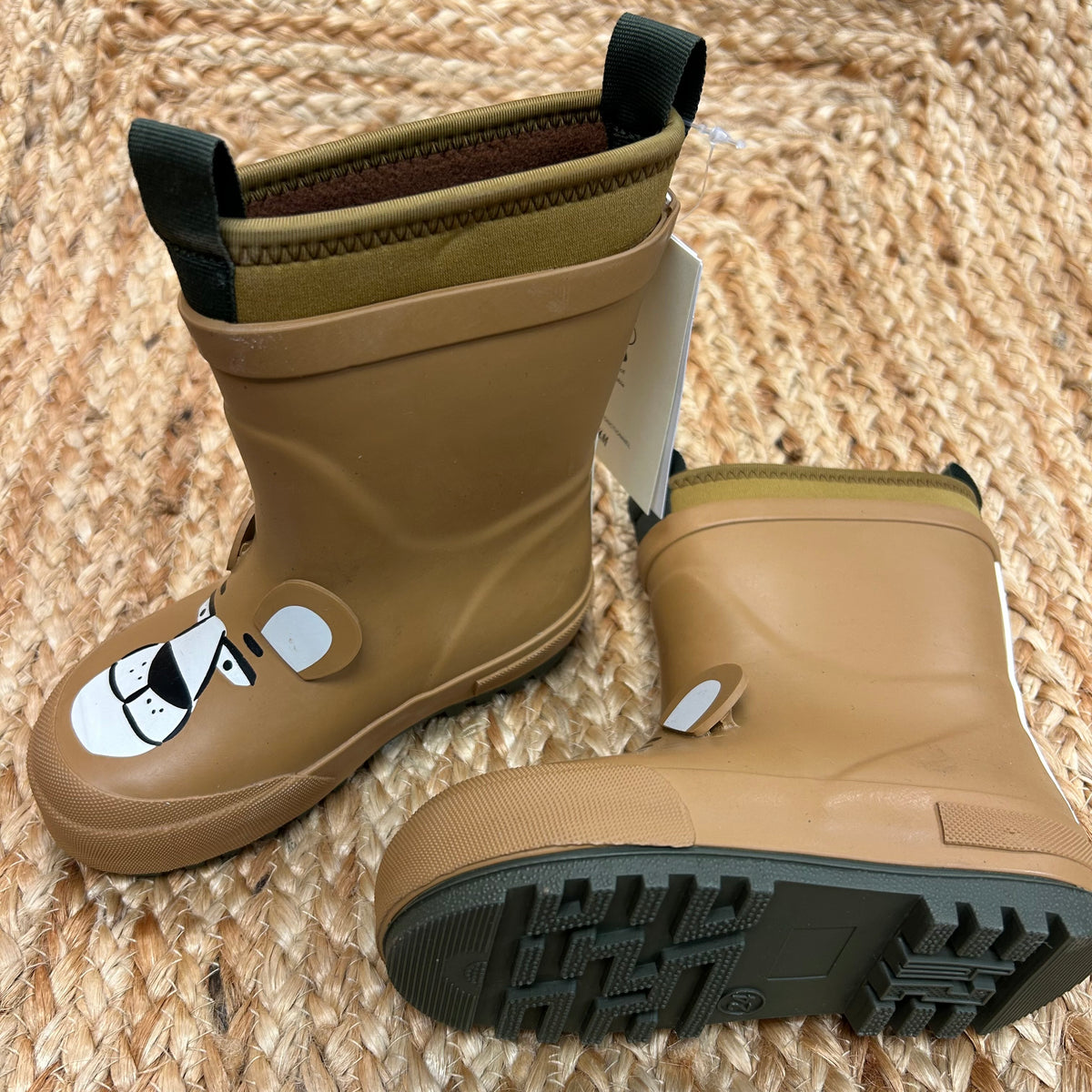 Brown Bear Rain Boots NEW!