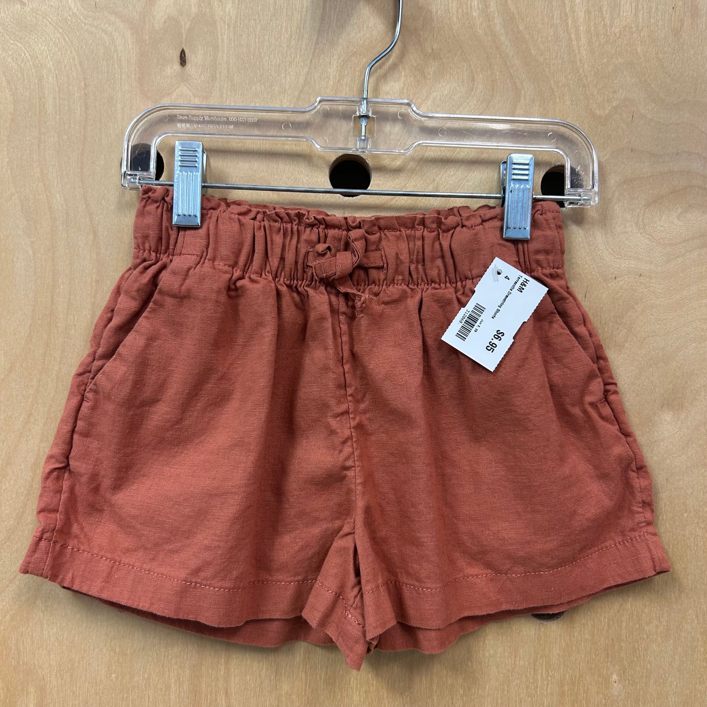 Terracotta Drawstring Shorts