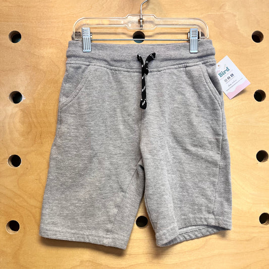 Grey Drawstring Shorts