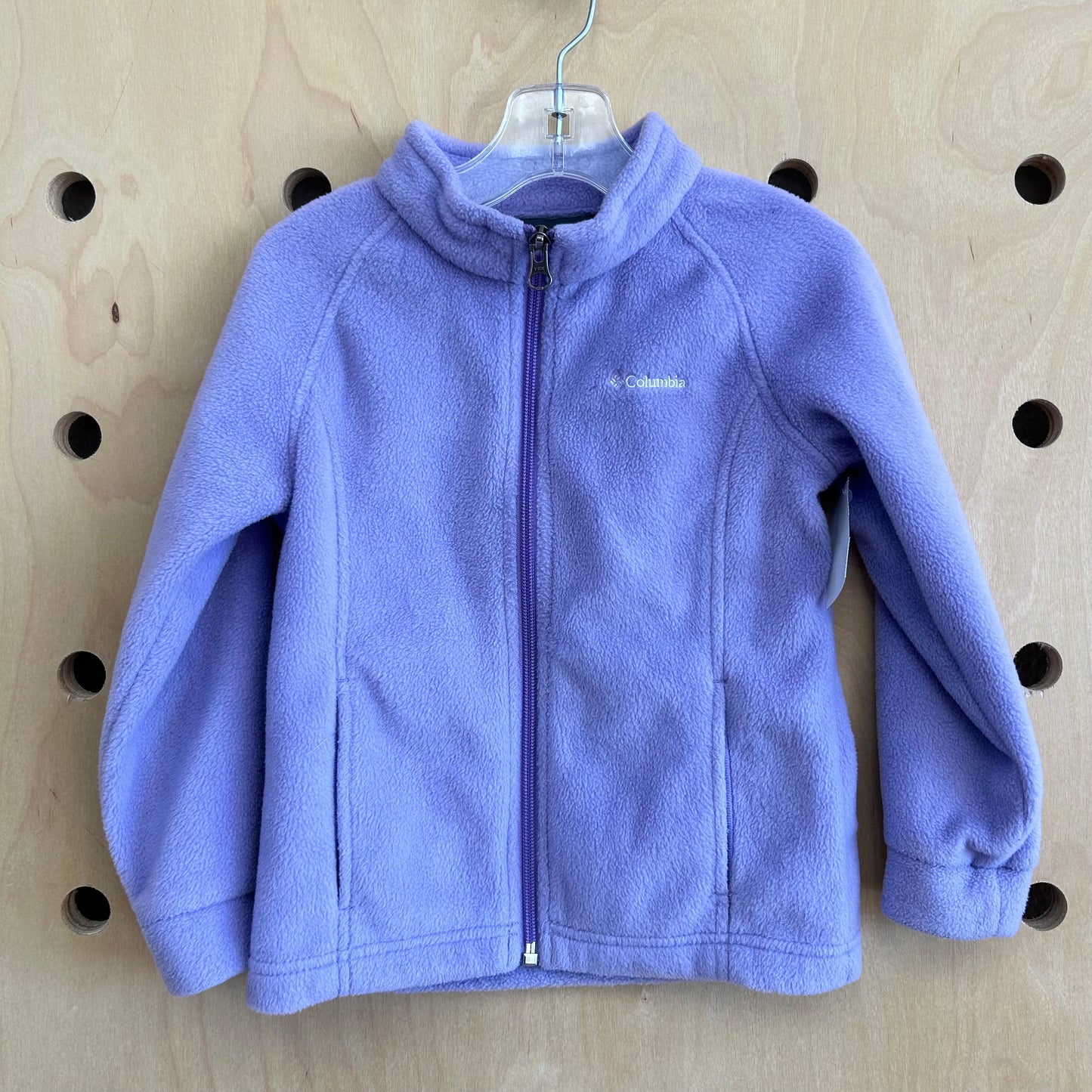 Lavender Fleece Zip Up