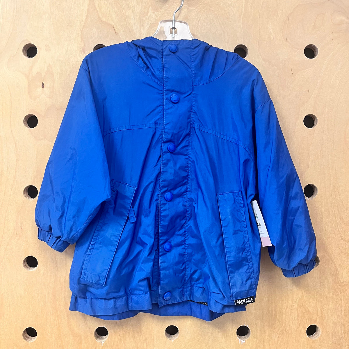Blue Mesh Lined Windbreaker