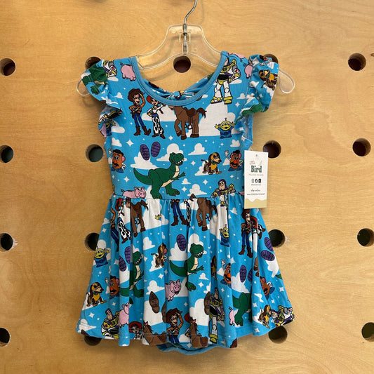 Blue Bamboo Toy Story Dress/Bodysuit