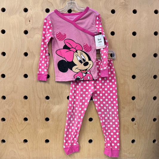 Pink Minne Pajamas
