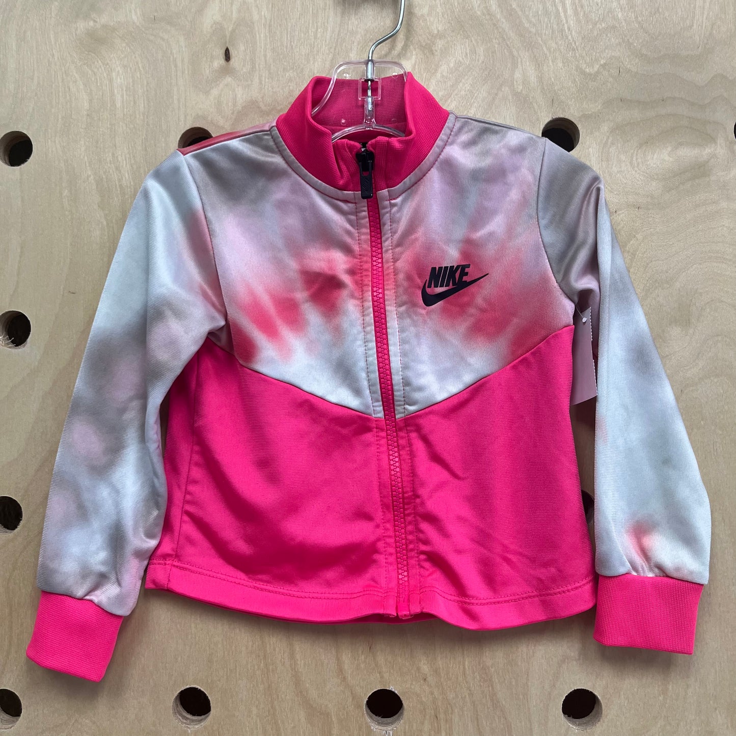 Pink Tie Dye Zip Up