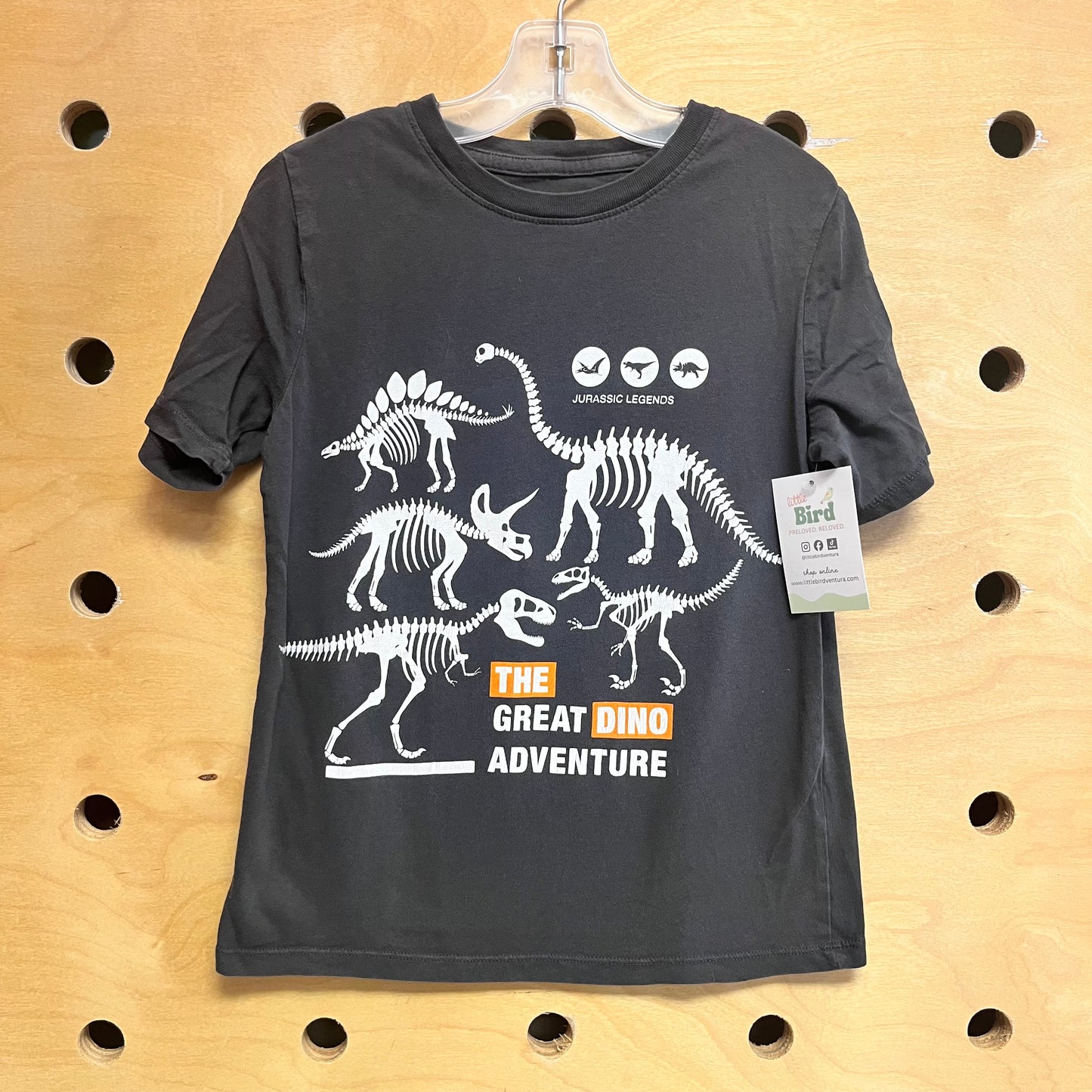 Grey The Great Dino Tee