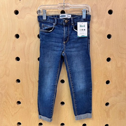 Cuffed Boyfriend Denim