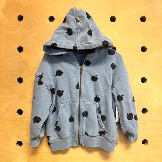Blue Apples Organic Zip Hoodie