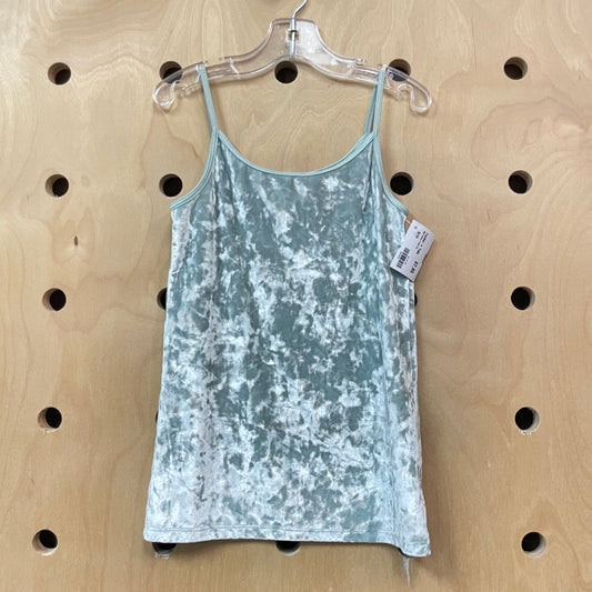 Mint Velour Tank Top