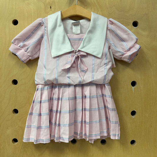 KLL Pink Striped Dress