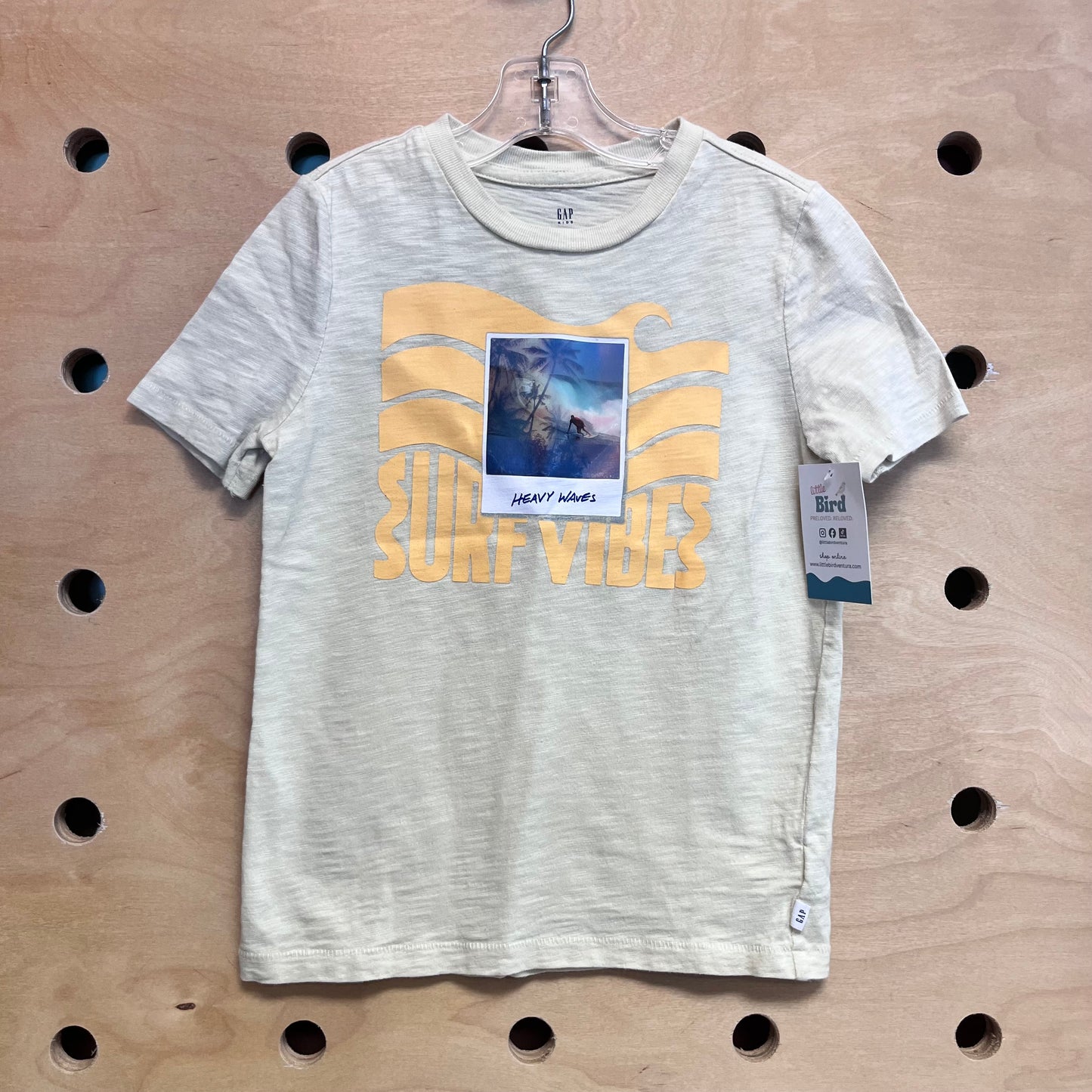 Yellow 'Surf Vibes' Tee