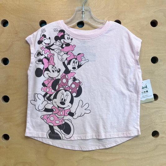 Pink Sparkle Minnie Boxy Tank