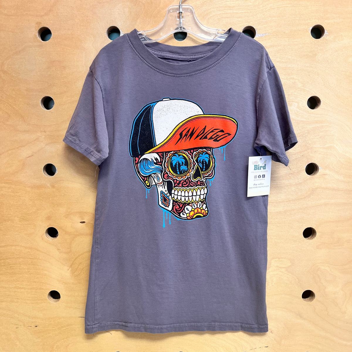 Grey Skull Tee