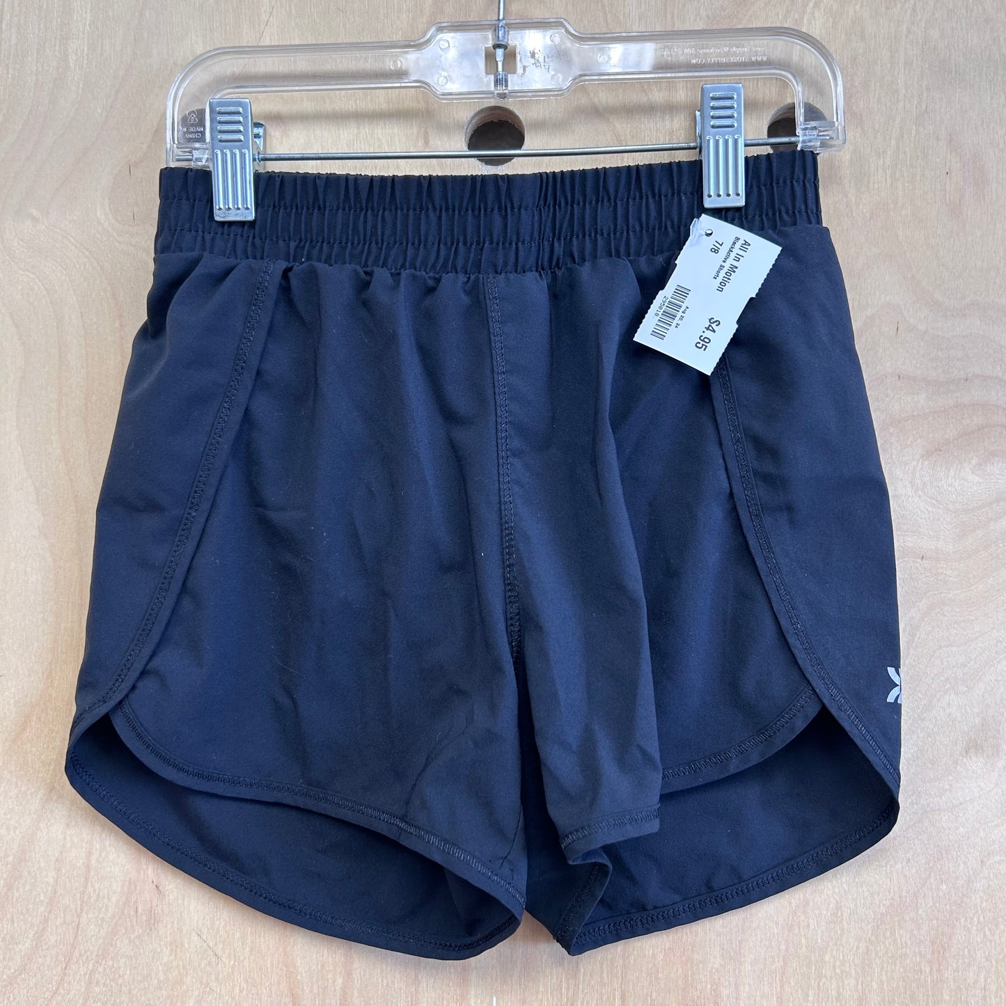 Black Active Shorts
