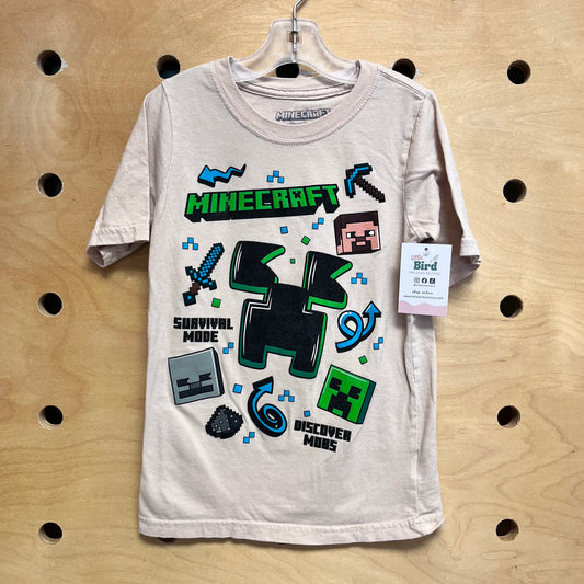 Cream Minecraft Tee