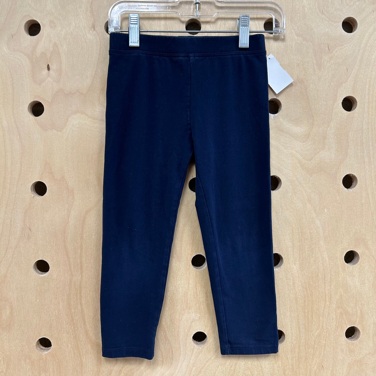 Navy Cropped Leggings