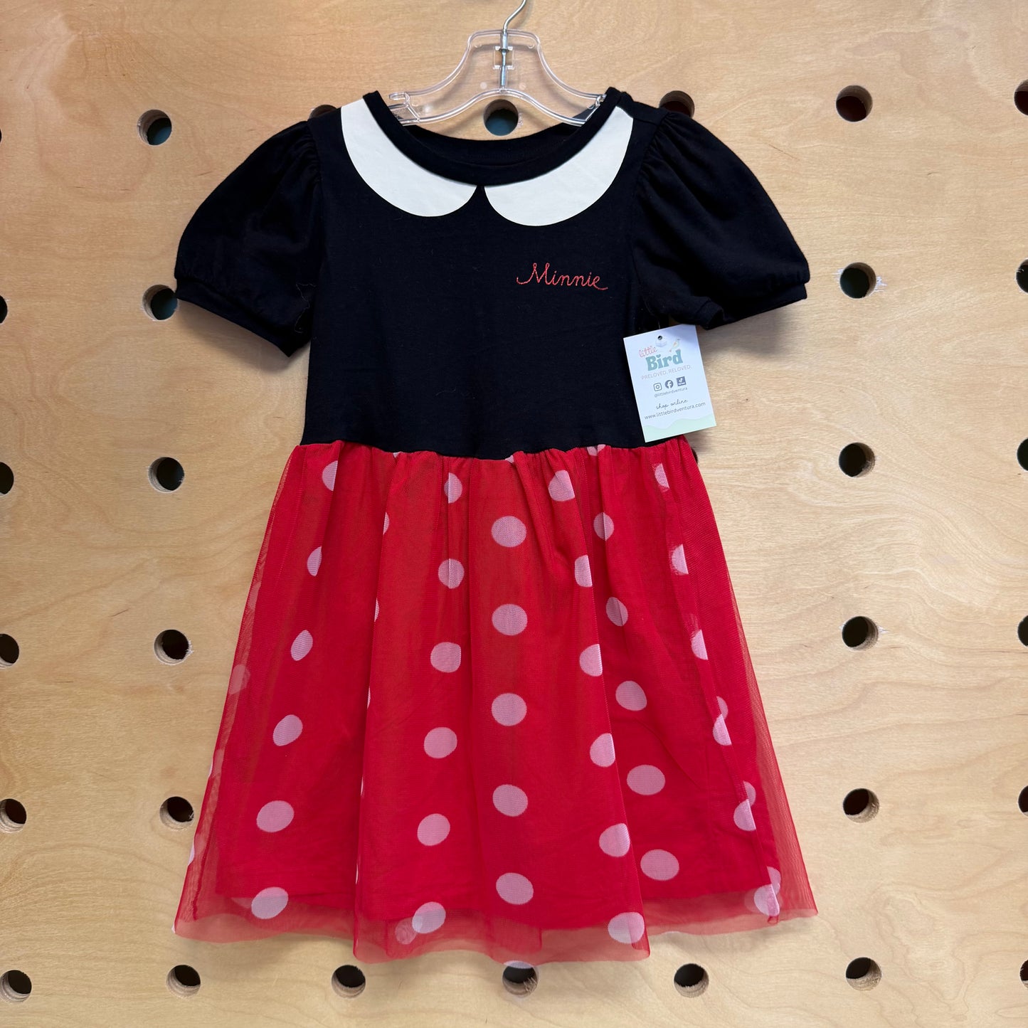 Black/Red Tulle Minnie Dress