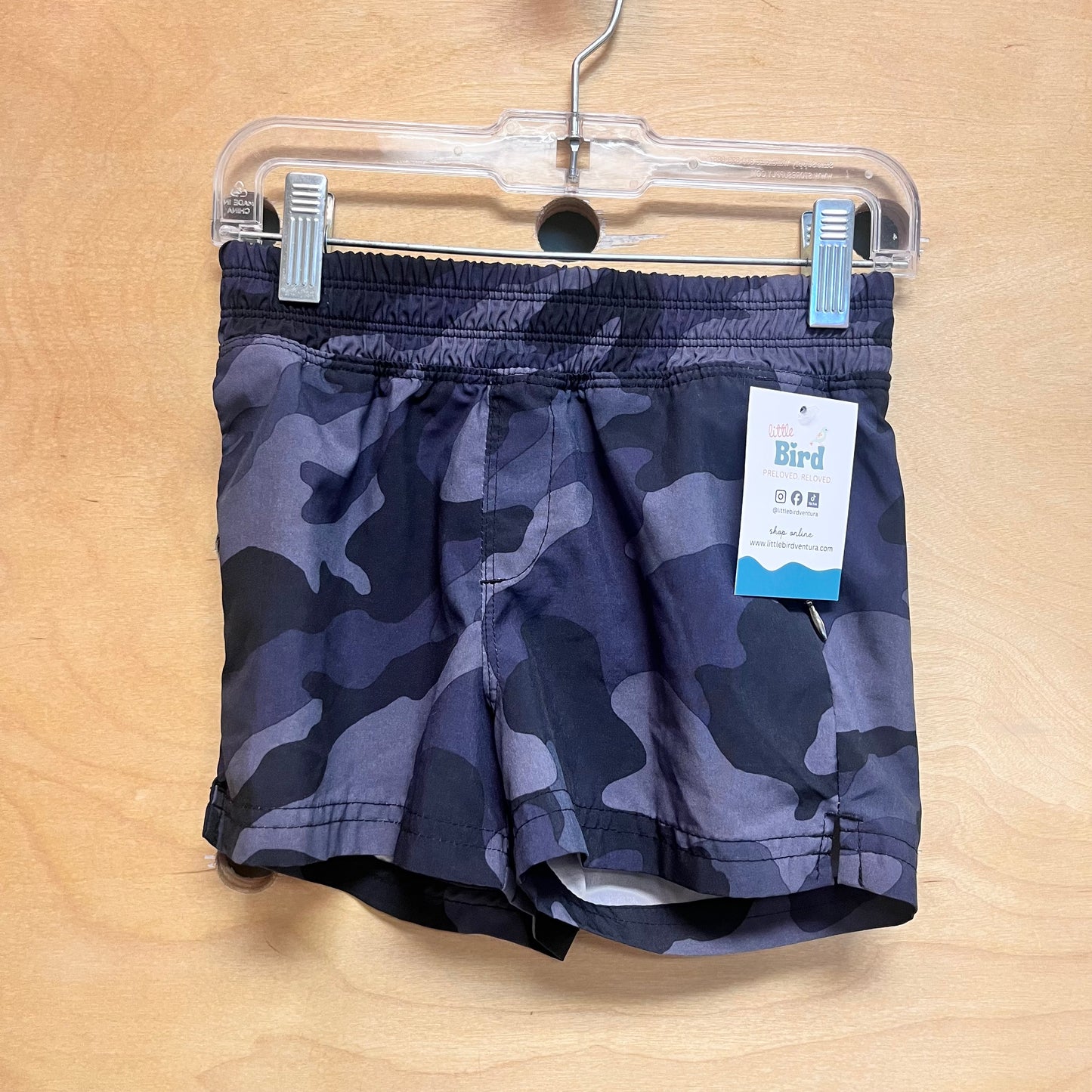 Grey Camo Active Shorts