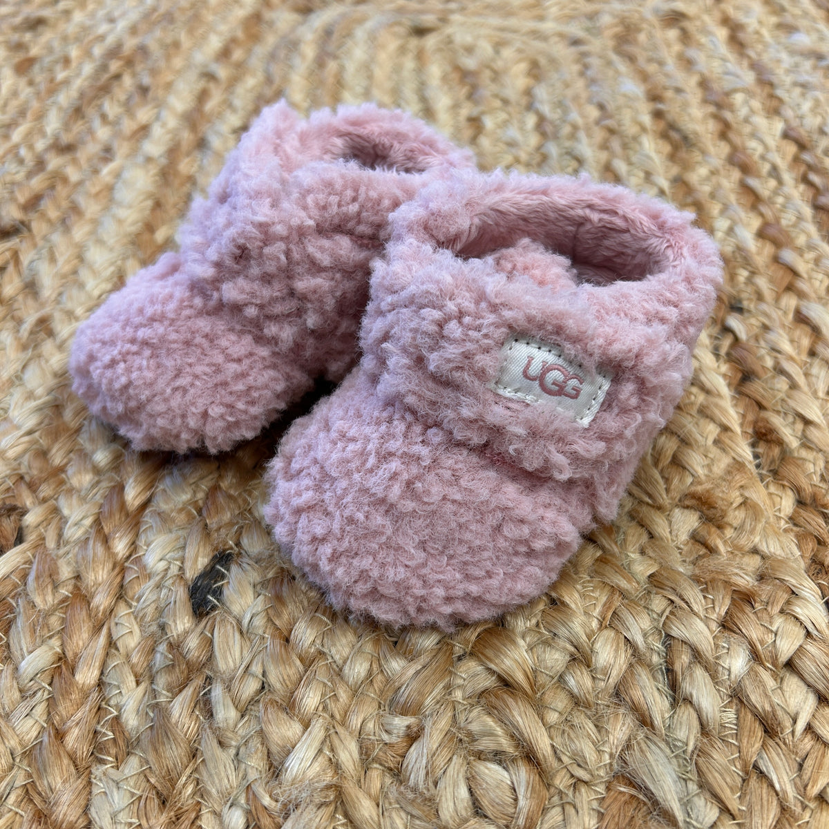 Pink Fleece Bixbee Booties