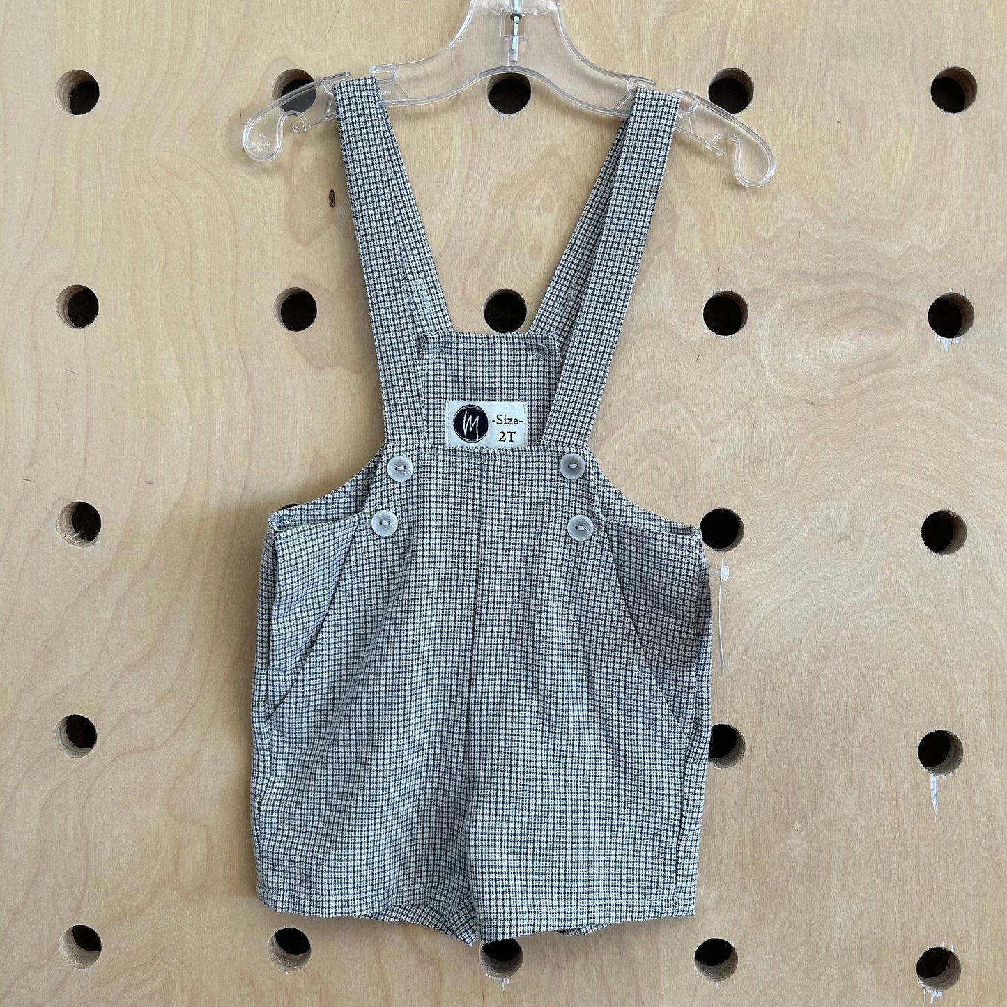 Grey & Black Shortalls