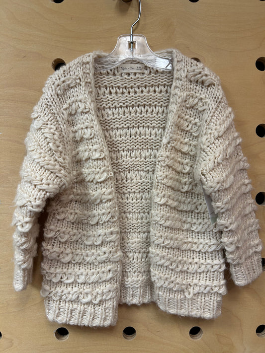 Beige Knit Cardigan