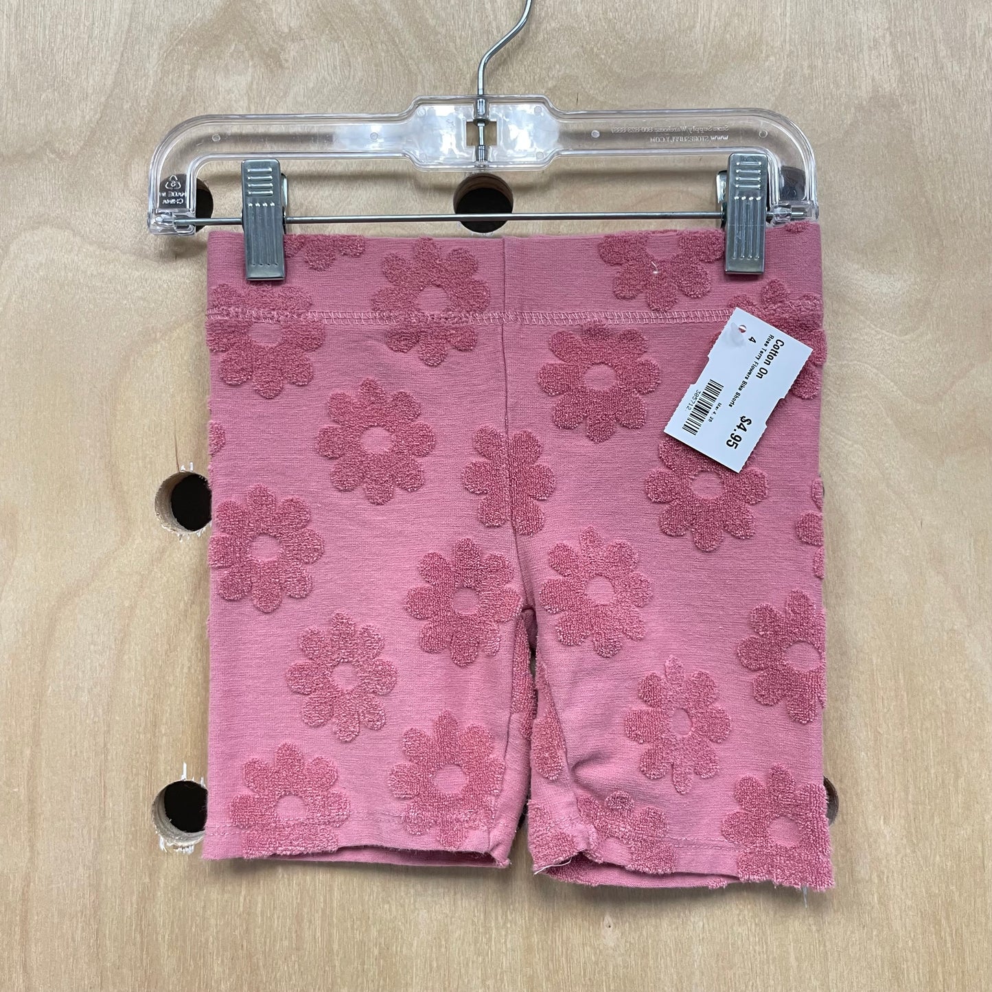 Rose Terry Flowers Bike Shorts