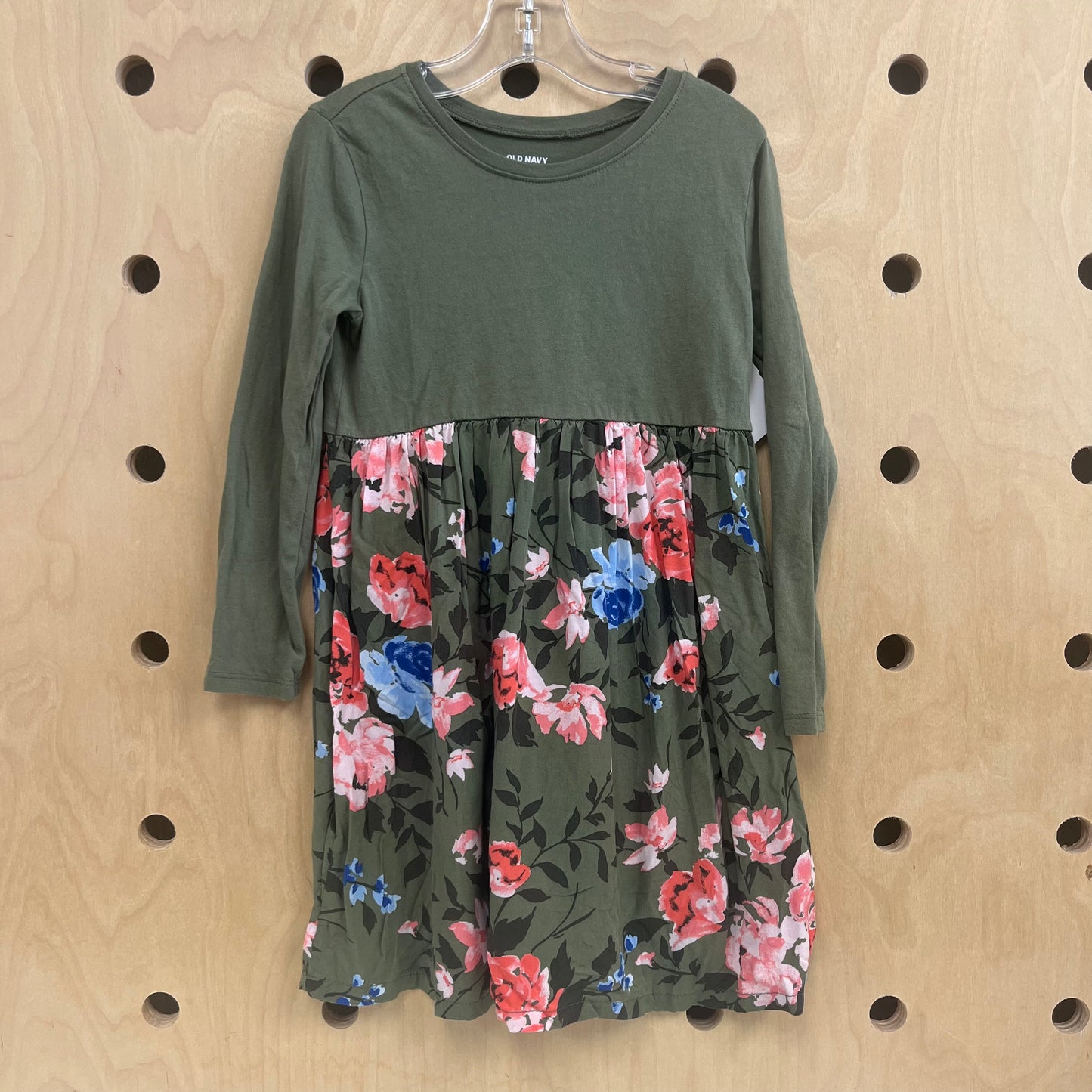 Green Floral Dress