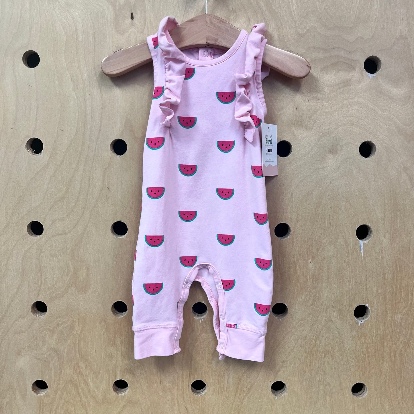 Pink Watermelon Organic Romper