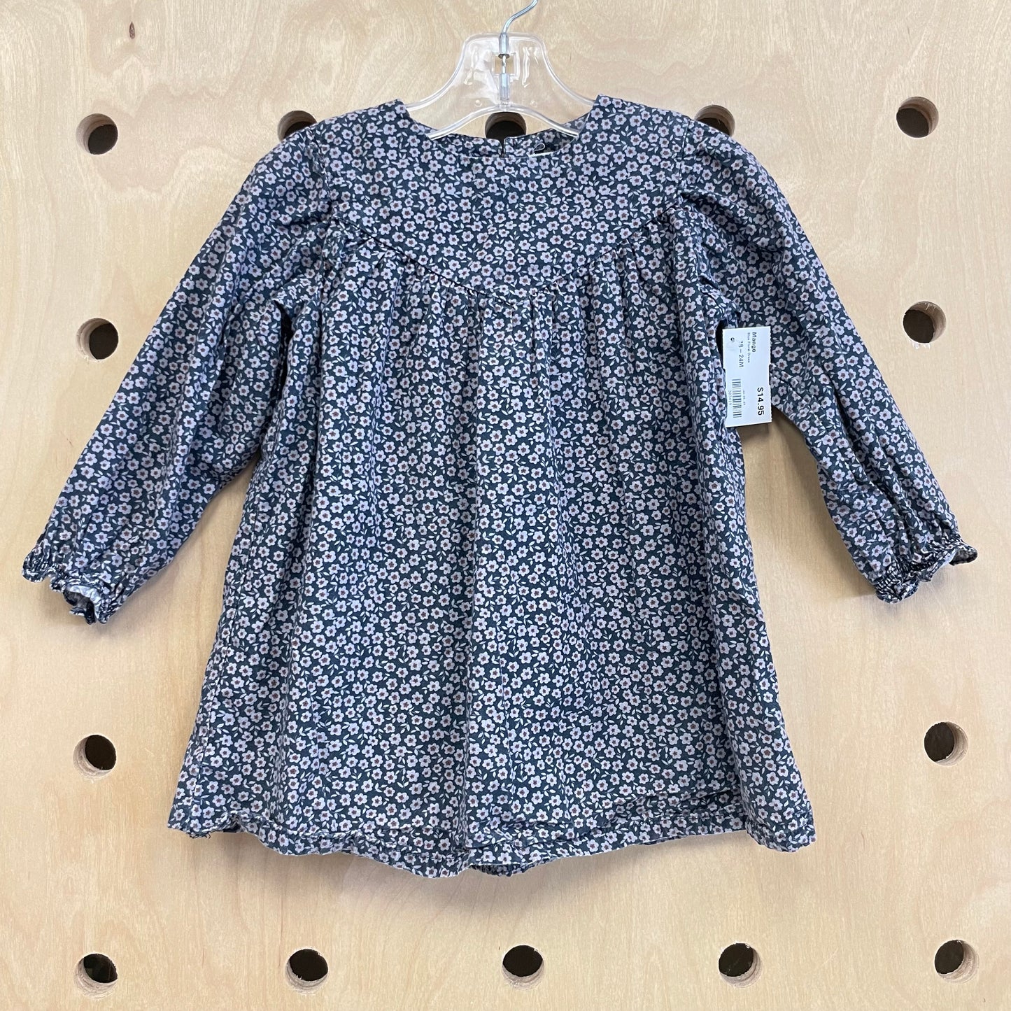 Blue Floral Dress