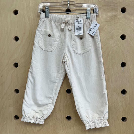 Cream Cord Lined Joggers NEW!
