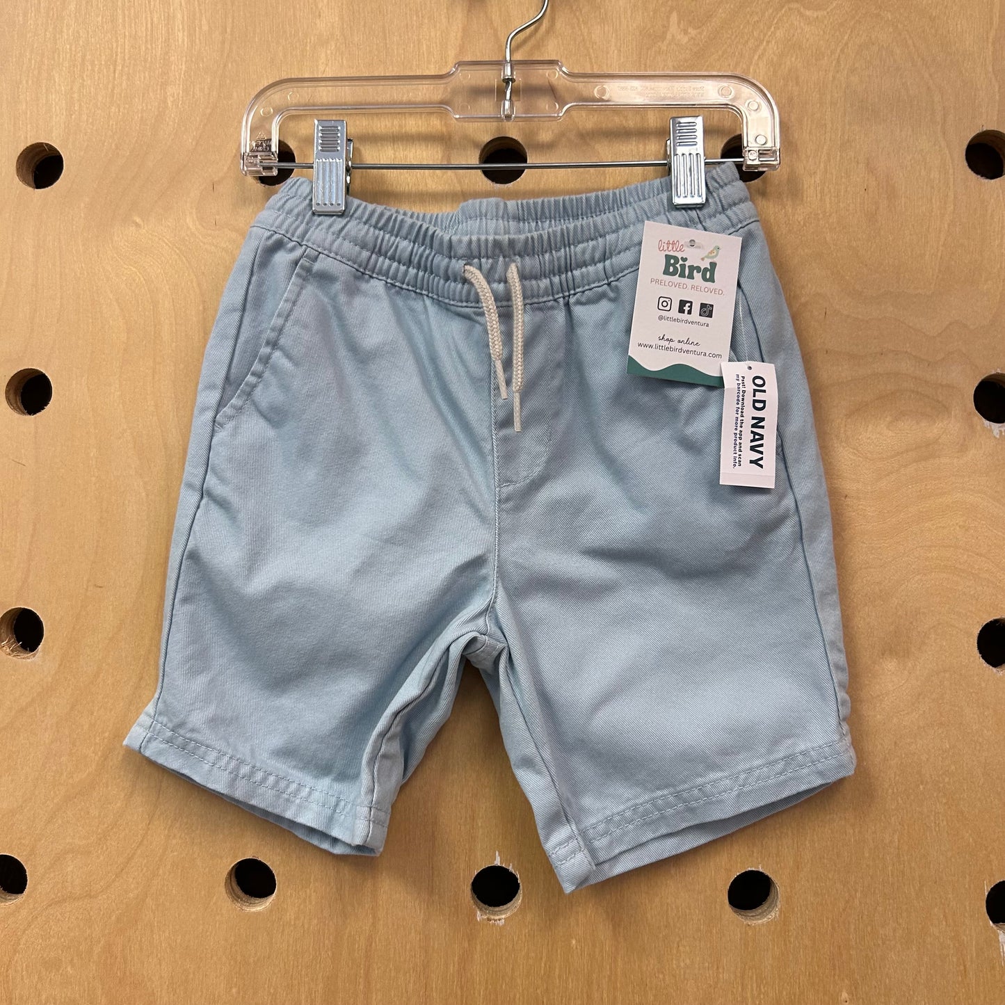 Light Blue Drawstring Shorts NEW!