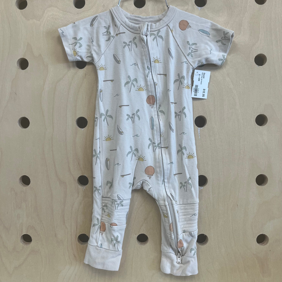 Sunny Days Zip Romper