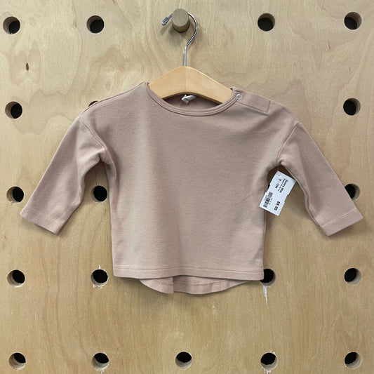Organic Tan LS Tee
