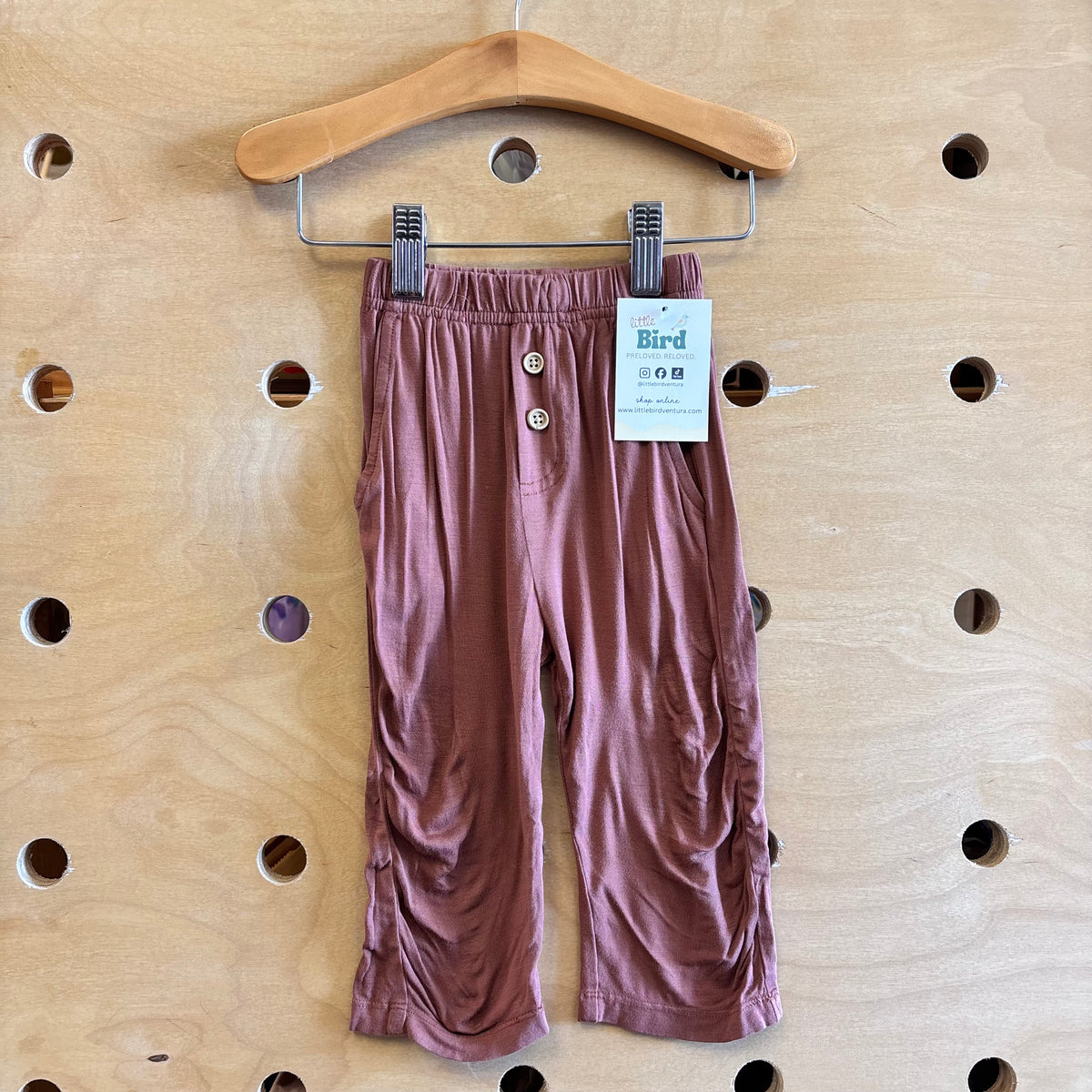 Brown Bamboo Soft Pants