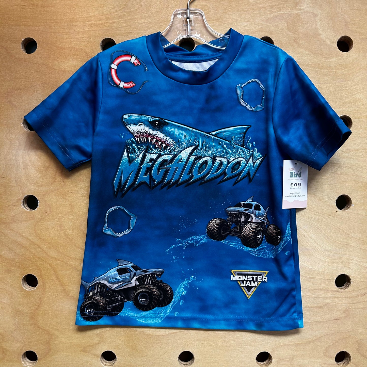 Blue Megalodon Tee