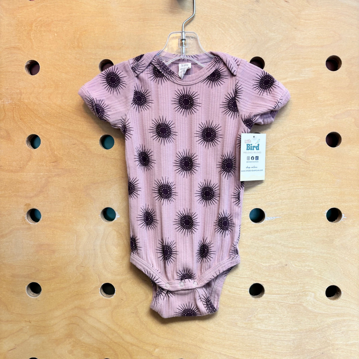 Lavender/Purple Organic Suns Bodysuit