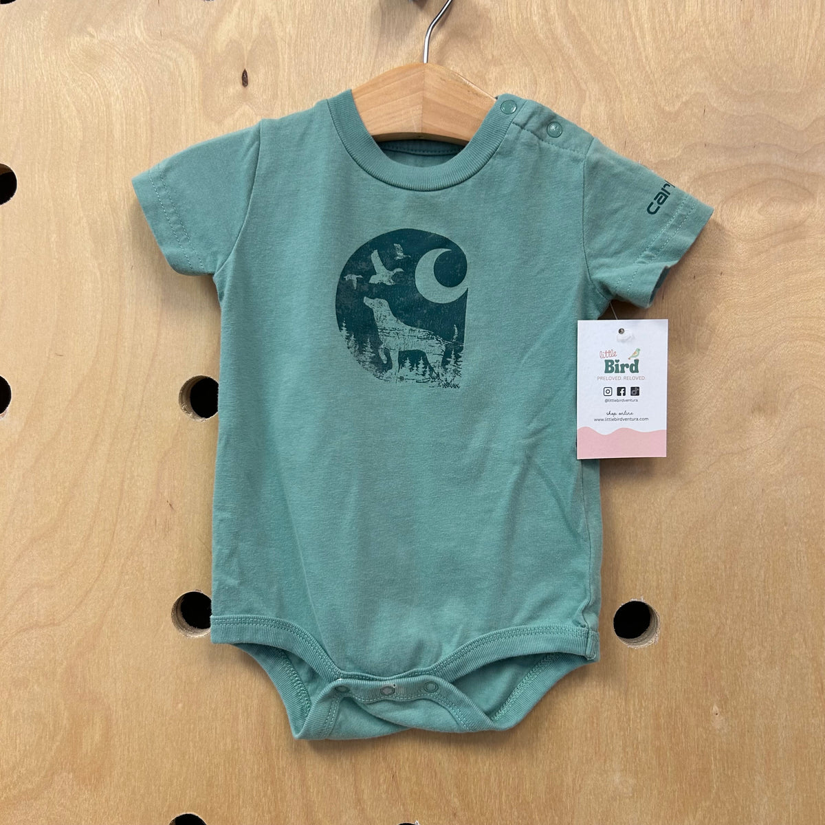 Green Moon Dog Bodysuit