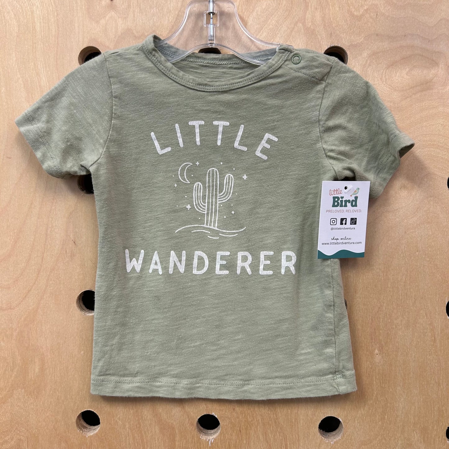 Green Little Wanderer Organic Tee