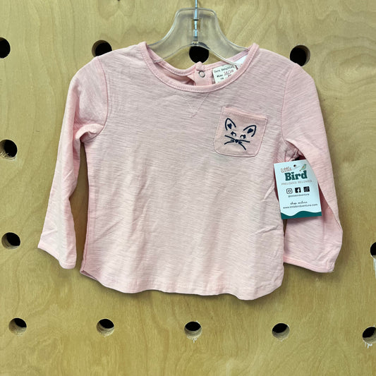 Pink Kitty Long Sleeve NEW!