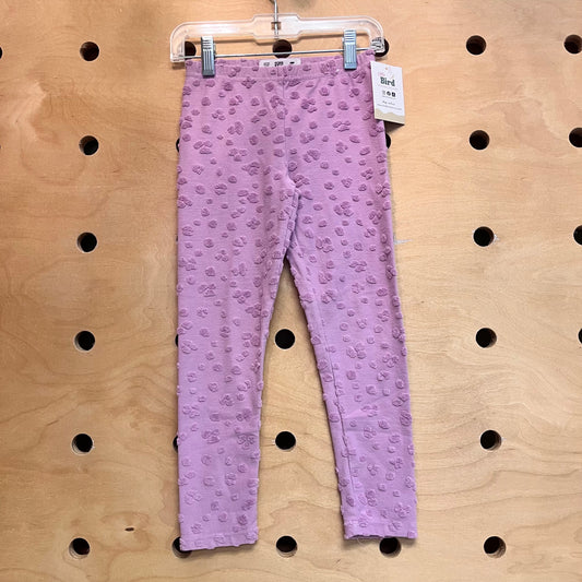 Lavender Textured Leggings