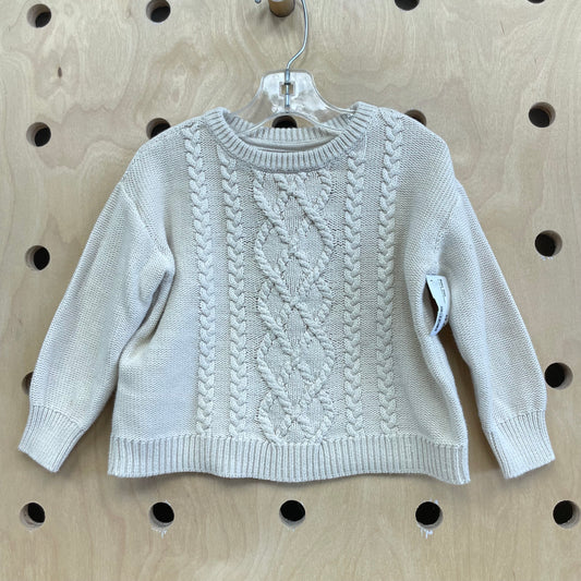 Creme Knitted Sweater