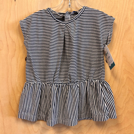 Navy/White Striped Tee