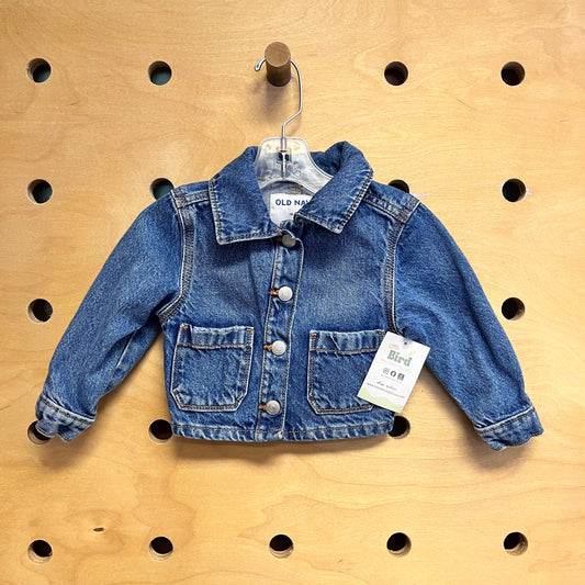 Denim Snap Jacket