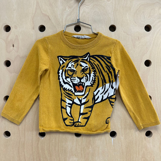 Yellow Tiger Sweater